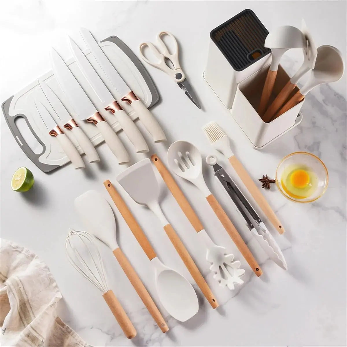 19 PCS Kitchen Set Ifrah Souq