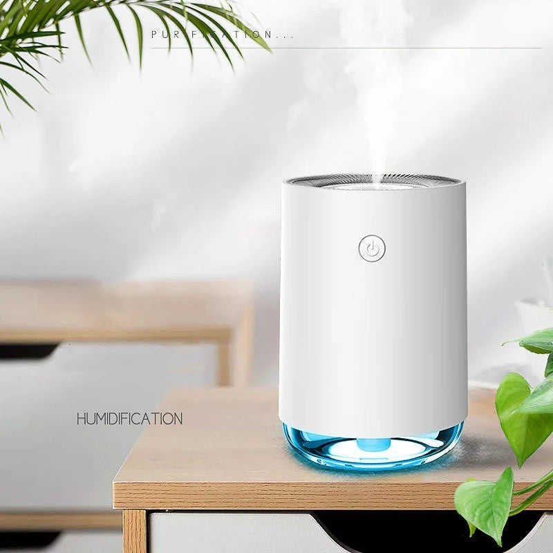 Night Light Humidifier Spray Diffuser Home Decor Ifrah Souq